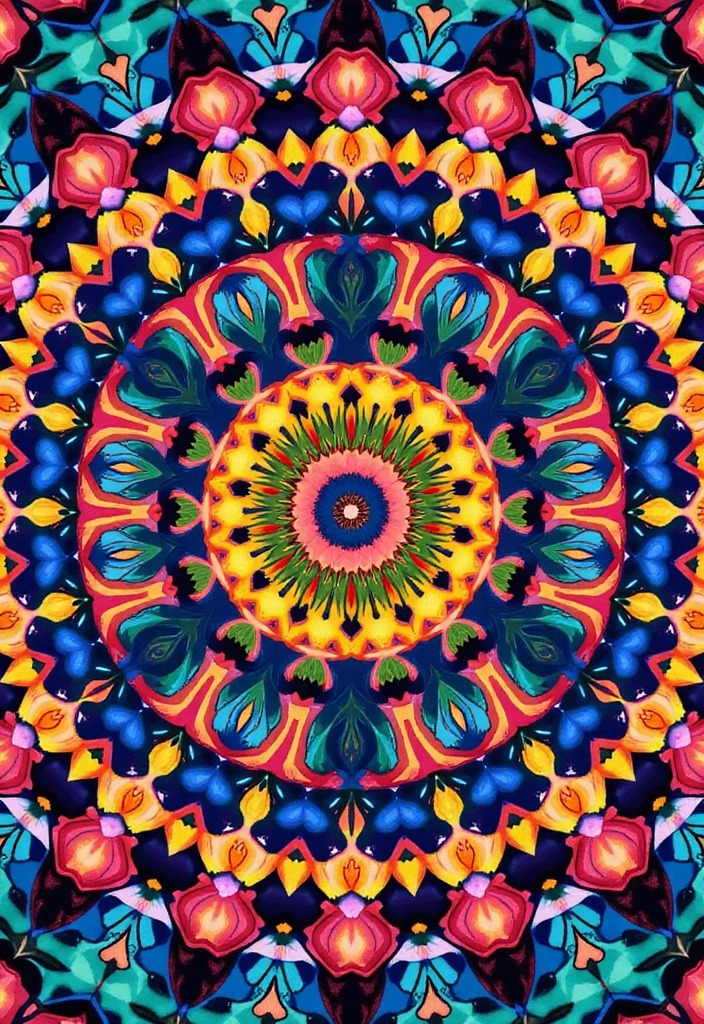 21 Heavenly Wallpaper Backgrounds of the Gods That Will Elevate Your Space (You Won't Believe #7!) - 18. The Serenity of Mandalas