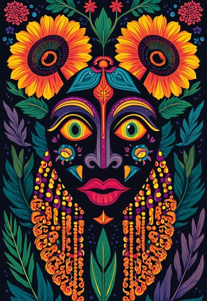21 Heavenly Wallpaper Backgrounds of the Gods That Will Elevate Your Space (You Won't Believe #7!) - 5. Mystical African Spirits