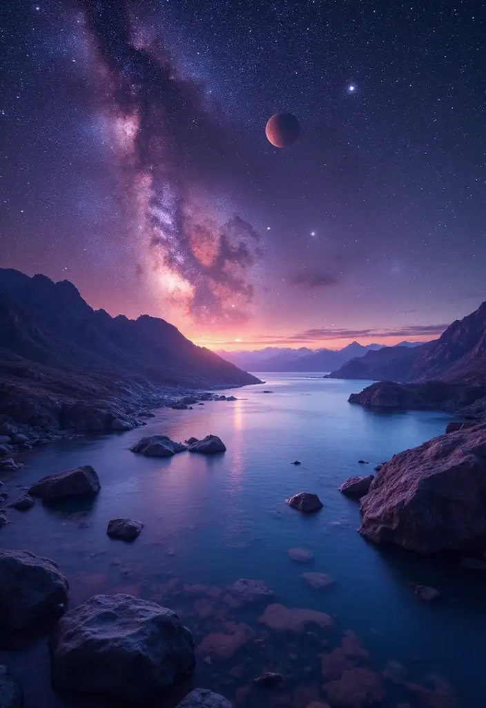 21 Heavenly Wallpaper Backgrounds of the Gods That Will Elevate Your Space (You Won't Believe #7!) - 9. Celestial Bodies: The Universe Inside