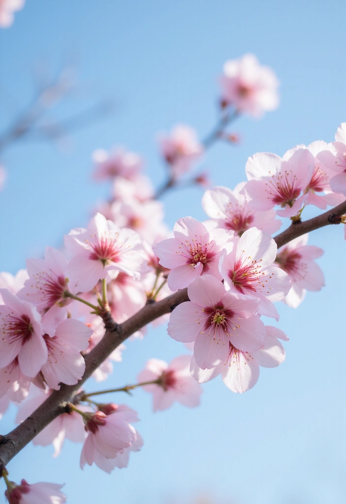 15 Stunning Flower Phone Backgrounds That Will Brighten Your Day (You Won't Believe #7!) - 1. Blossoming Cherry Trees