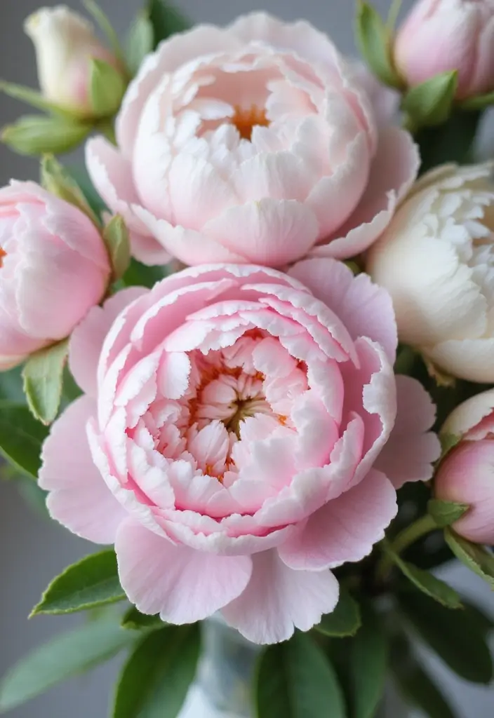 15 Stunning Flower Phone Backgrounds That Will Brighten Your Day (You Won't Believe #7!) - 11. Soft Peonies