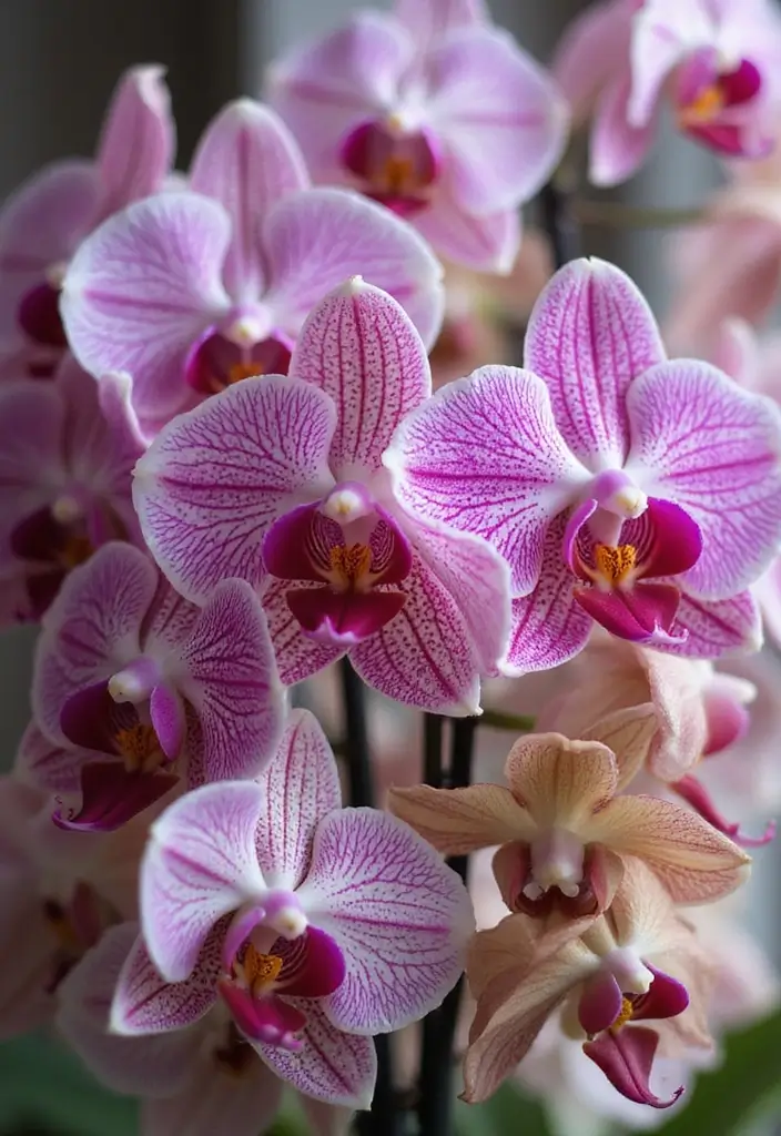 15 Stunning Flower Phone Backgrounds That Will Brighten Your Day (You Won't Believe #7!) - 8. Enchanting Orchids