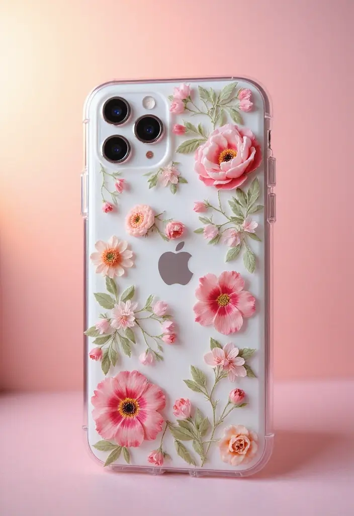 21 Aesthetic Phone Stickers You Need to Elevate Your Style (You Won't Believe #7!) - 1. Vintage Floral Patterns