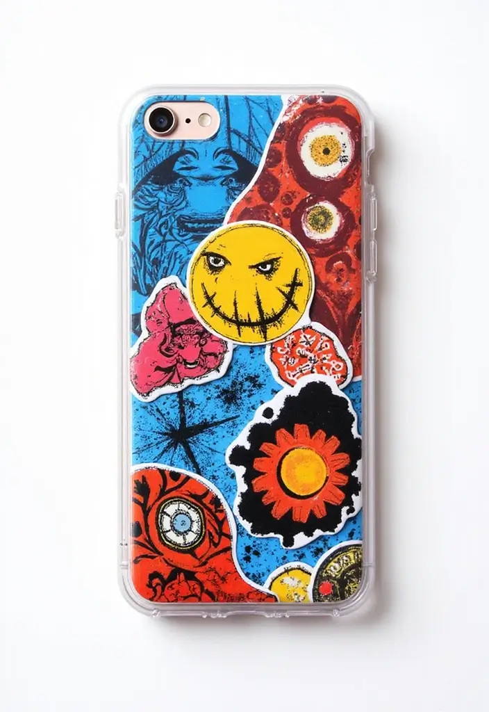 21 Aesthetic Phone Stickers You Need to Elevate Your Style (You Won't Believe #7!) - 10. Abstract Art
