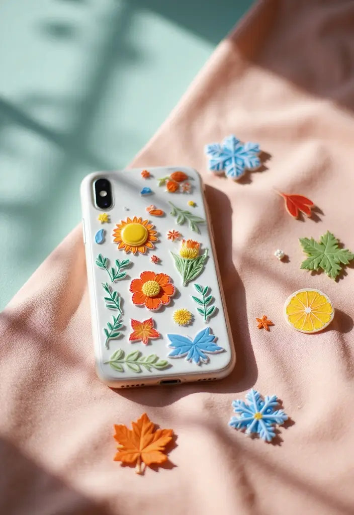 21 Aesthetic Phone Stickers You Need to Elevate Your Style (You Won't Believe #7!) - 15. Seasonal Themes