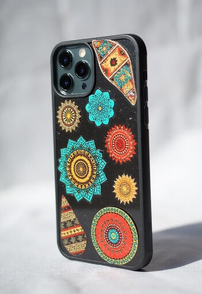 21 Aesthetic Phone Stickers You Need to Elevate Your Style (You Won't Believe #7!) - 17. Cultural Symbols