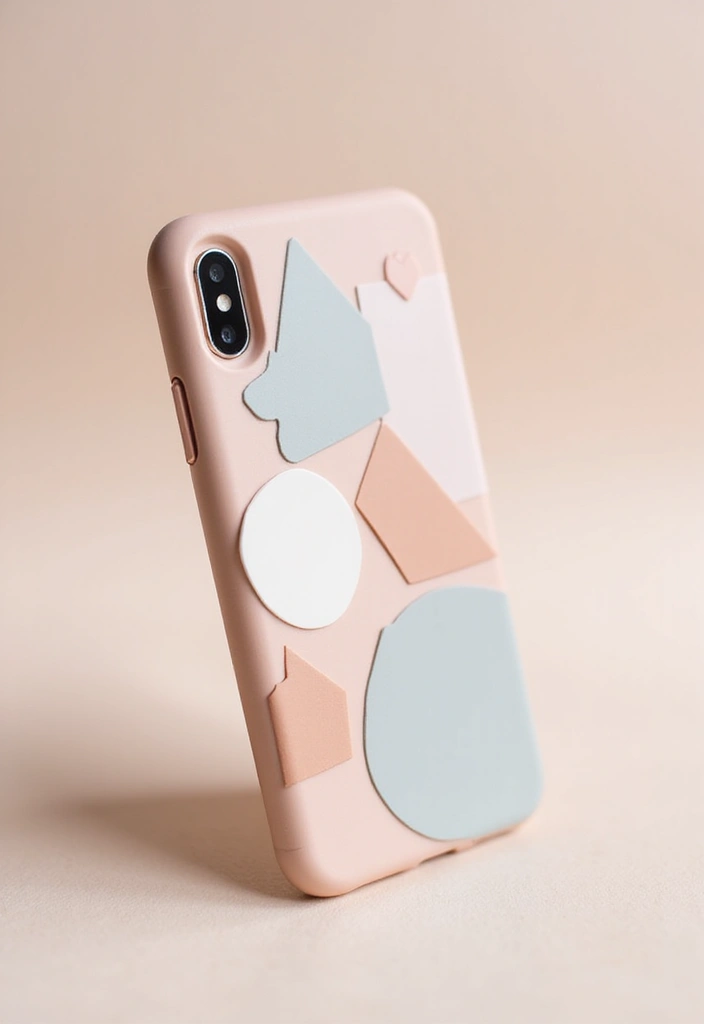21 Aesthetic Phone Stickers You Need to Elevate Your Style (You Won't Believe #7!) - 4. Minimalist Geometric Shapes