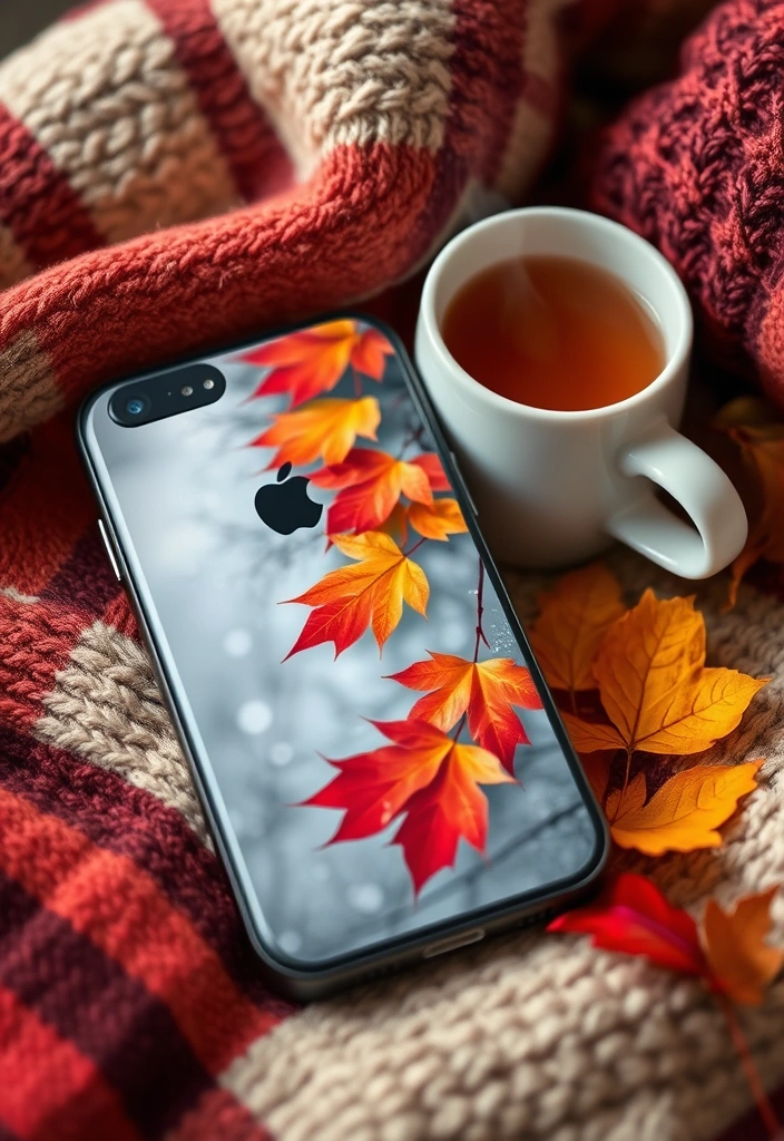 16 Artistic Phone Cases That Are Like Mini Masterpieces (You'll Fall for #9!) - 14. Seasonal Themes
