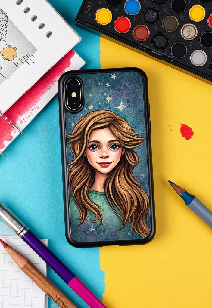 16 Artistic Phone Cases That Are Like Mini Masterpieces (You'll Fall for #9!) - 15. Personalized Artistic Cases