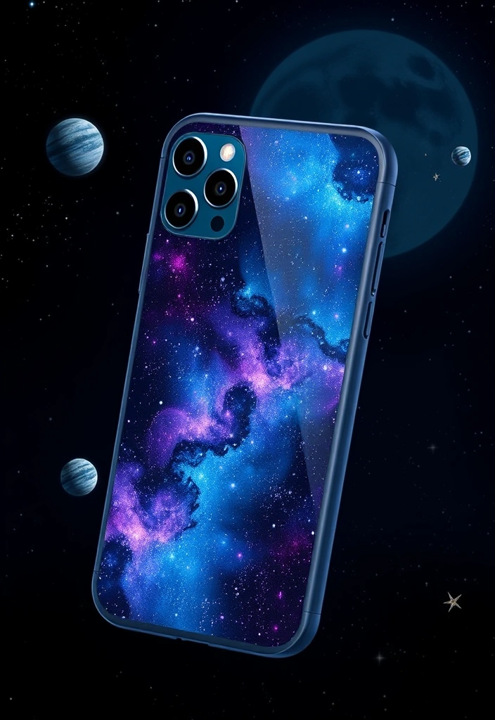 16 Artistic Phone Cases That Are Like Mini Masterpieces (You'll Fall for #9!) - 7. Cosmic Galaxy Designs