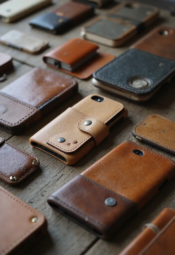 21 Stunning Phone Case Inspo Ideas That Will Make Your Friends Jealous! - 19. Artistic Handcrafted Cases