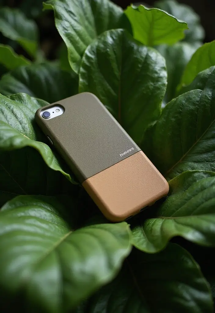 12 Trendy iPhone Cases That Will Make Your Phone the Star of the Show! - 3. Eco-Friendly Materials