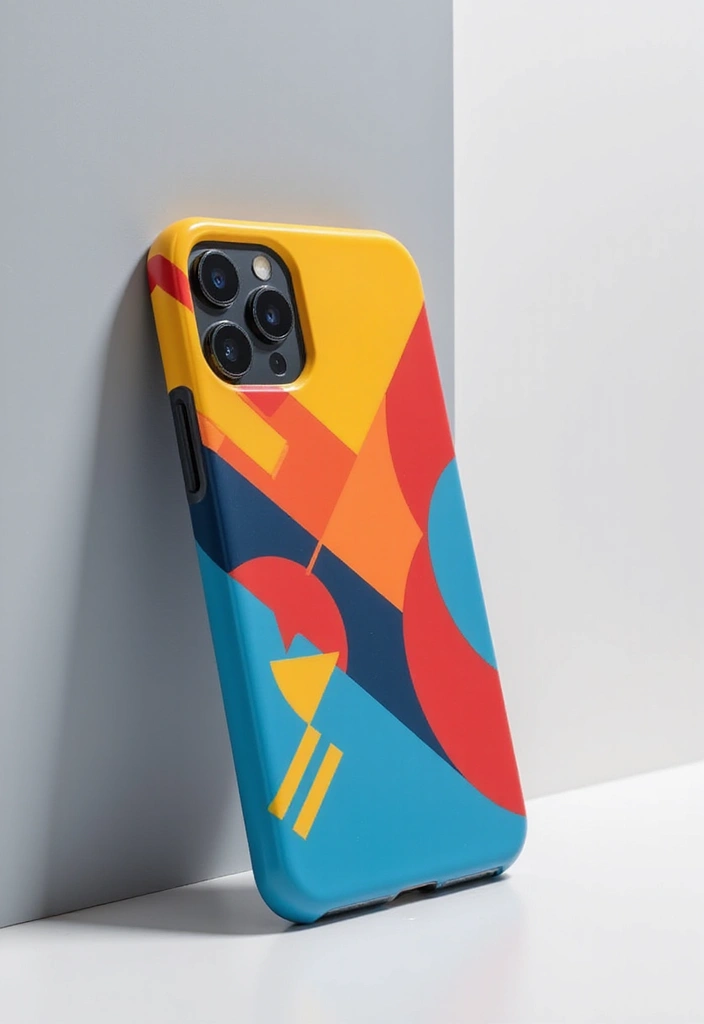 15 Mind-Blowing Artistic Phone Case Ideas That'll Make Your Friends Jealous! - 1. Geometric Bliss 1