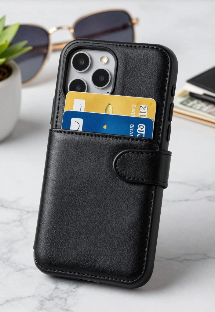 15 Trendy iPhone Cases That'll Make Your Friends Jealous (You Won't Believe #7!) - 9. Stylish Wallet Cases