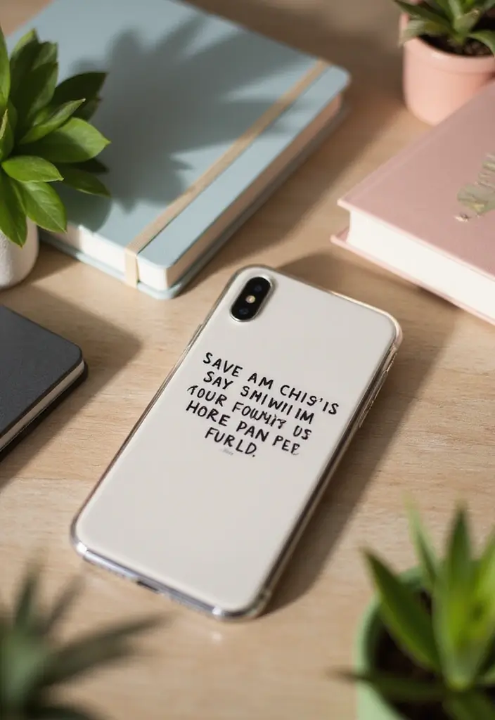 25 Trendy Phone Cases That'll Instantly Upgrade Your Style (You Won't Believe #13!) - 19. Inspirational Quotes