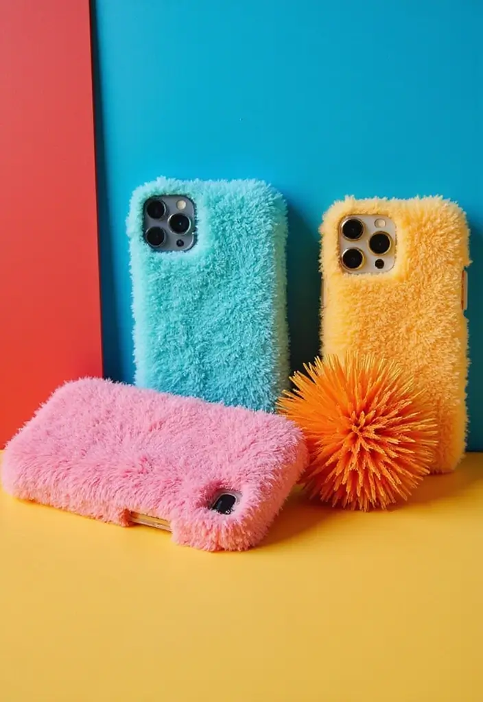 25 Trendy Phone Cases That'll Instantly Upgrade Your Style (You Won't Believe #13!) - 23. Fun Textures