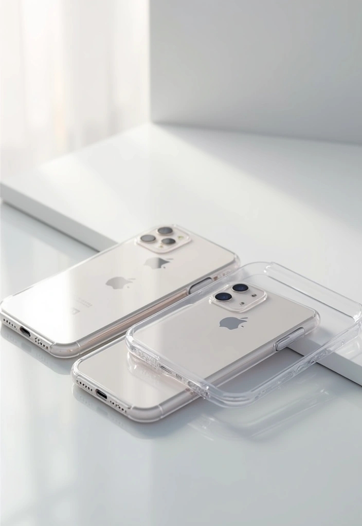 10 Must-Have Fashionable Cases for Your iPhone 16 Plus (You'll Want #5!) - 4. Minimalist Clear Cases 1