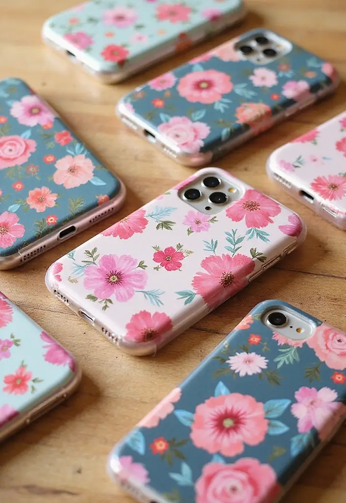 10 Must-Have Fashionable Cases for Your iPhone 16 Plus (You'll Want #5!) - 6. Whimsical Floral Patterns 1