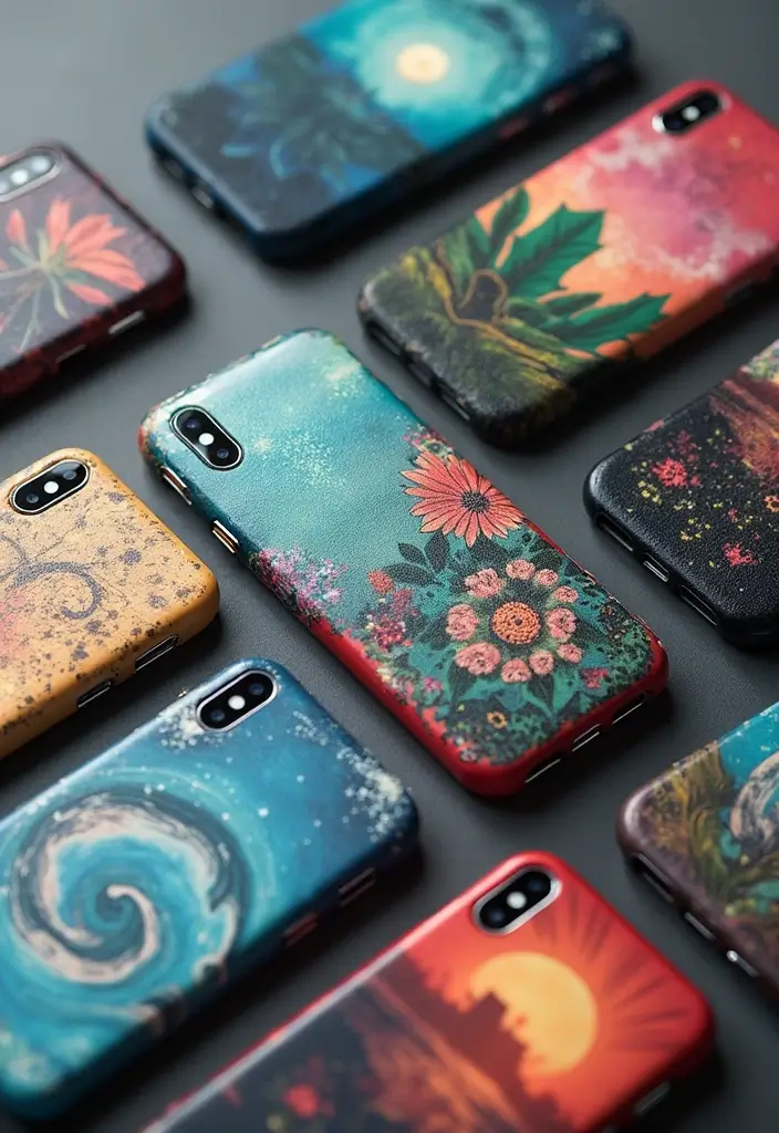 10 Must-Have Fashionable Cases for Your iPhone 16 Plus (You'll Want #5!) - 8. Artistic Printed Cases 1