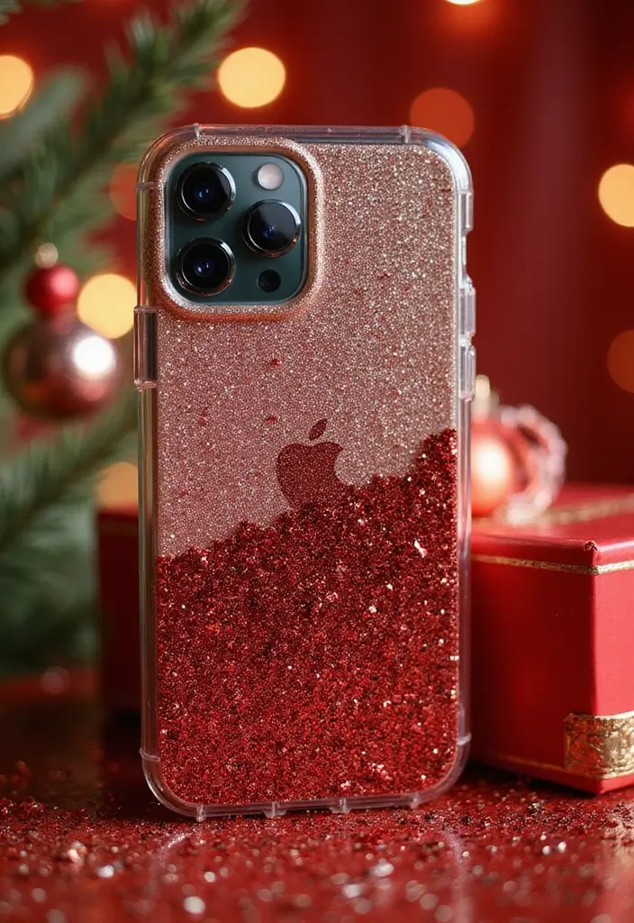 10 Stylish iPhone 16 Pro Cases That Will Elevate Your Fashion Game! - 9. The Luxe Glitter Case 1