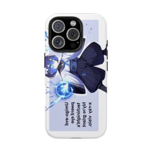 "Indigo Hime Mystic Vision-X Phone Case"- Phone Case