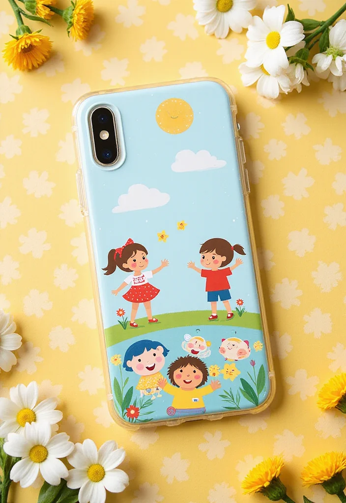 20 Custom iPhone Case Designs That'll Make Your Friends Jealous (Wait Until You See #15!) - 11. Whimsical Illustrations 1