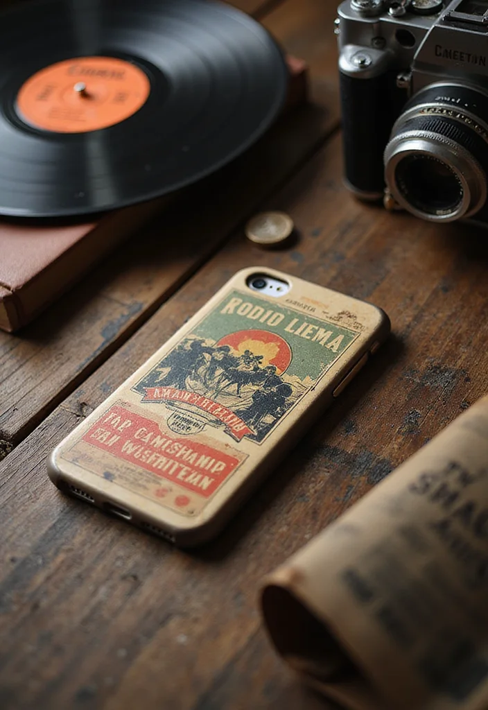 20 Custom iPhone Case Designs That'll Make Your Friends Jealous (Wait Until You See #15!) - 8. Vintage Vibes 1