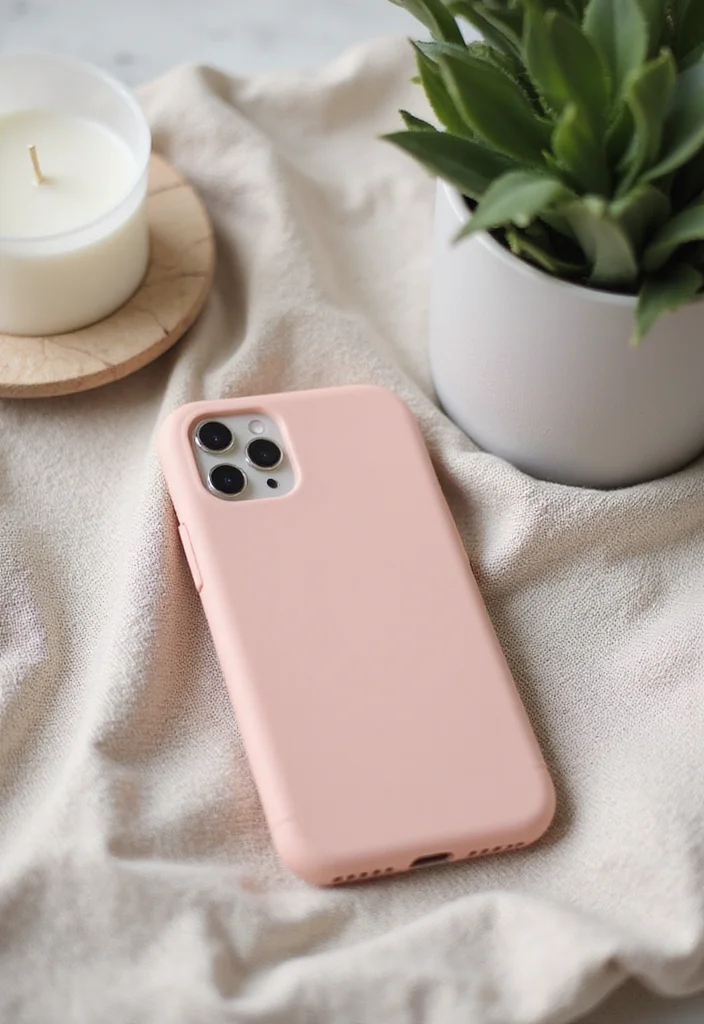 12 Stunning iPhone Cases That Are Both Trendy and Durable (You’ll Love #5!) - 7. The Minimalist Silicone Case 1
