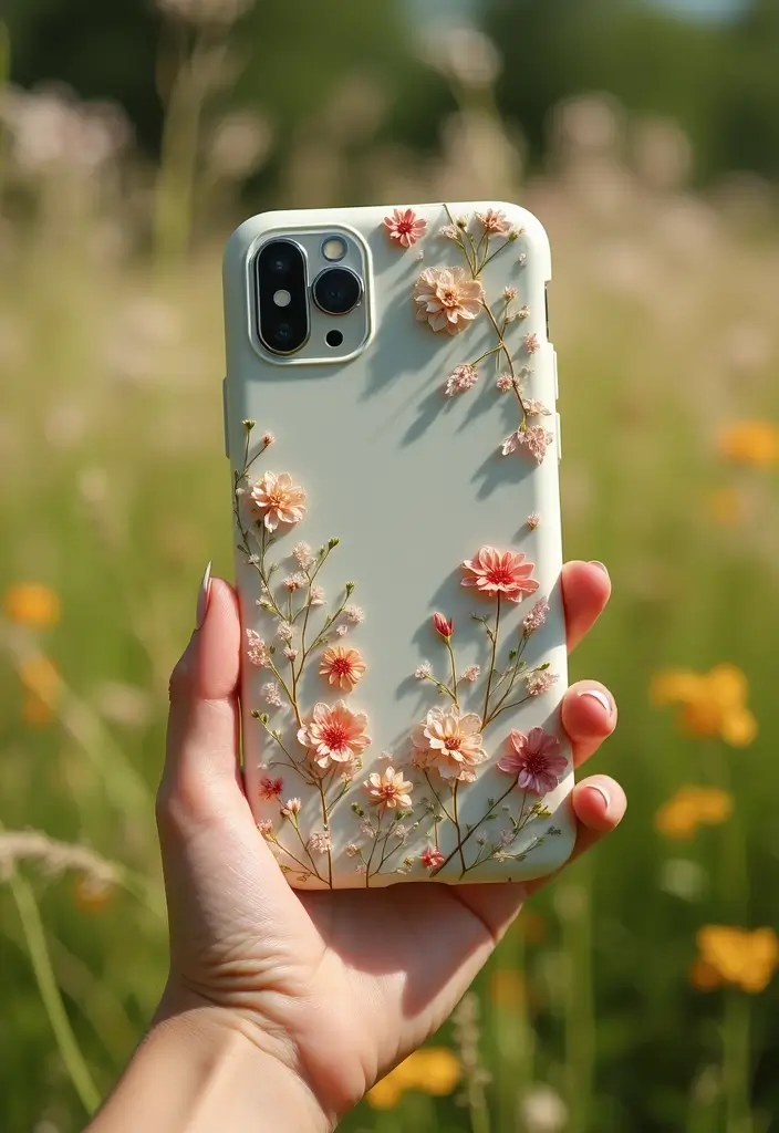 10 Stunning iPhone 16 White Cases That'll Elevate Your Style Game! - 4. Nature-Inspired Cases 1
