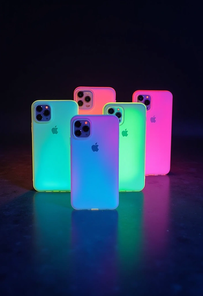 15 Trendy Phone Cases Ideas That Will Make Your Friends Jealous! - 9. Neon and Glow-in-the-Dark Options 1